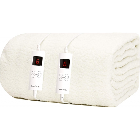 Sweet Dreams Fully Fitted King Size Fleece Electric Blanket - Electric ...