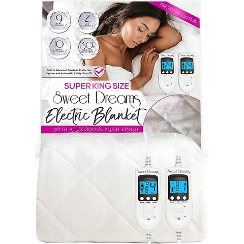 Sweet Dreams Luxury Quilted - Super King Electric Blanket