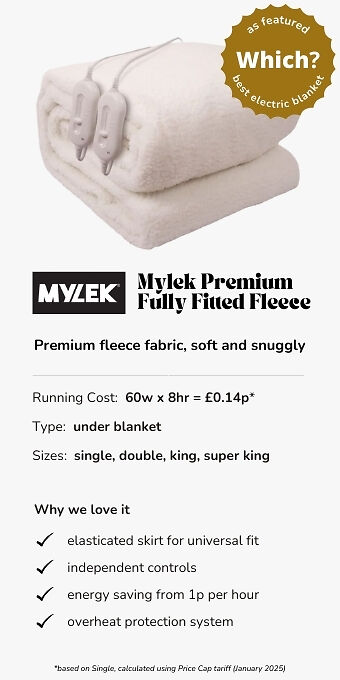 Mylek premium electric blanket